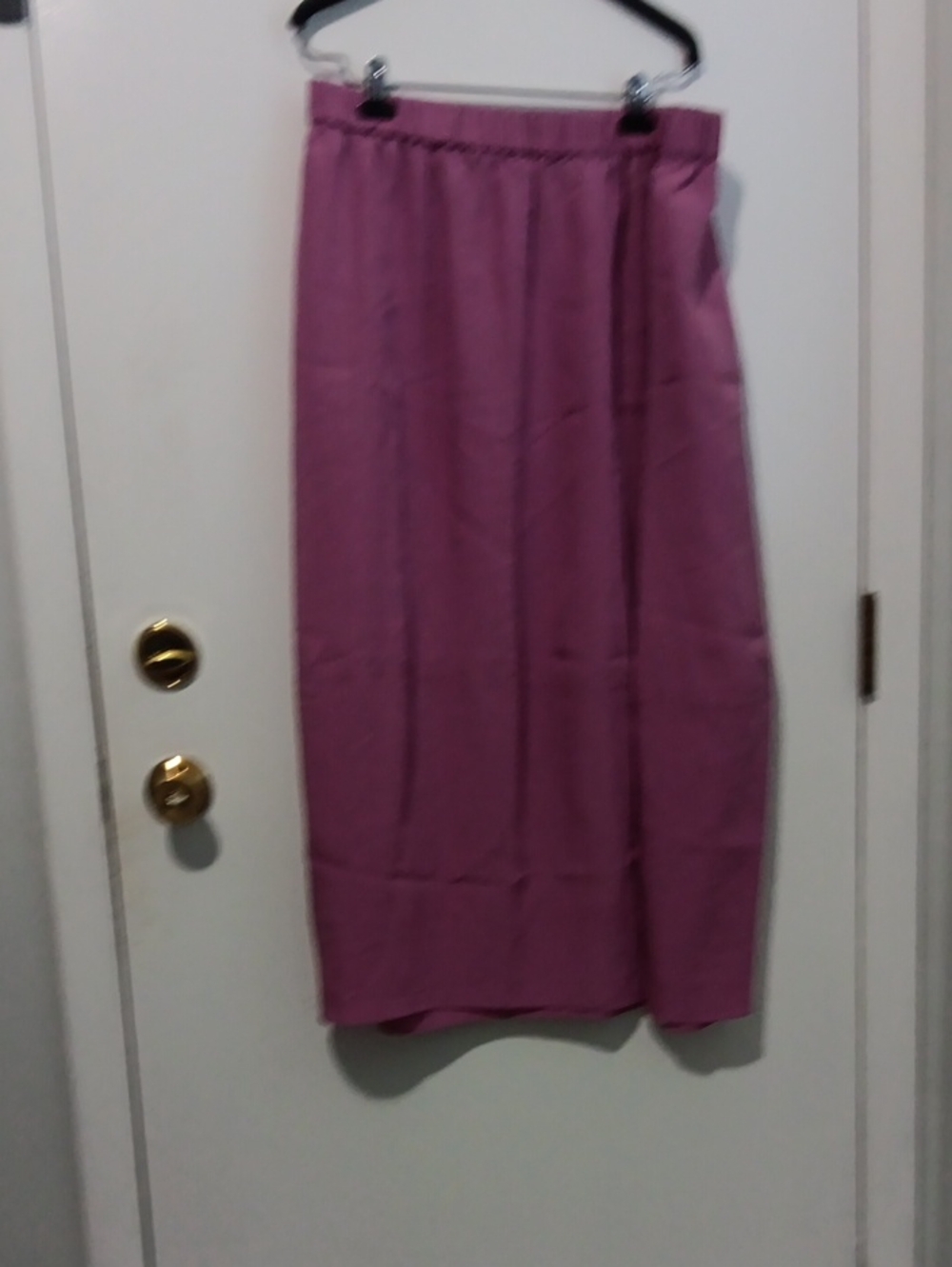 Vince Mauve-Pink Maxi Skirt